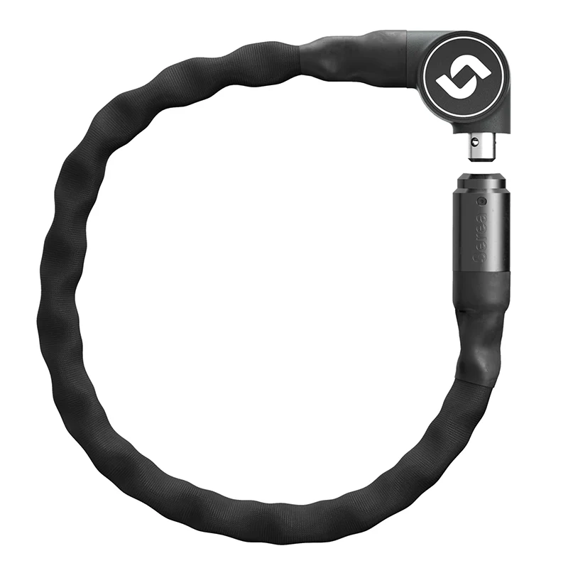Antivol Vélo Chaîne Deverrouillage Par Smartphone Serea Bold Diam 8 mm Longueur 125 cm Noir (Technologie Nfc Fonctionne Sans Batterie) -Niveau Sécurité 13-15-