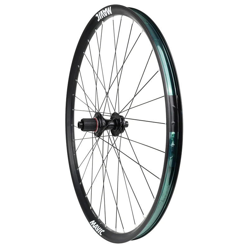 Roue VTT - VAE Disque 27.5" Mavic E-Access Xr27 Arrière 11-10V Axe Traversant 12-142 Cassette Hg Disque 6 Trous Jante (622-27) -Poids Max 135 Kg-