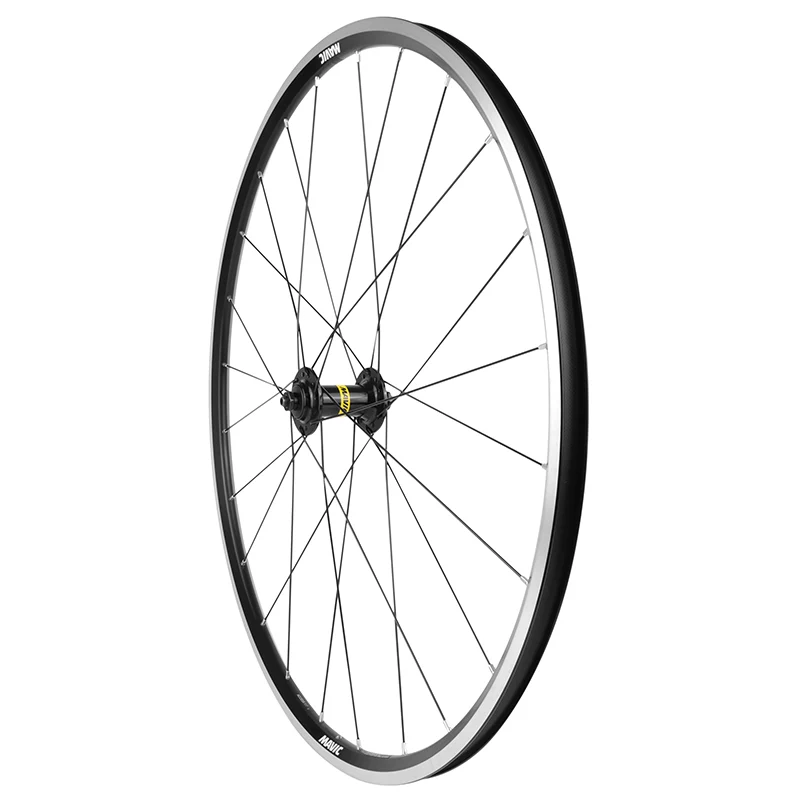 Roue Route Patin Blocage 700 Mavic Access R17 Avant Noir 24 Rayons Jante (622-17) -Poids Max 120 Kg- Livre Sans Blocage