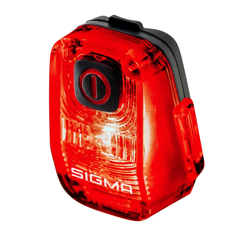 Éclairage Vélo Usb Arrière Sur Tige De Selle Sigma Nyte 10 (Éclairage Fixe Et Clignotant - Autonomie 33H En Clignotant - Visible 500M) Noir