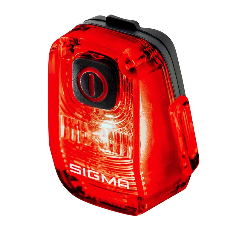 Éclairage Vélo Usb Arrière Sur Tige De Selle Sigma Hiro 10 (Éclairage Fixe - Autonomie 13H - Visible A 500M) Noir