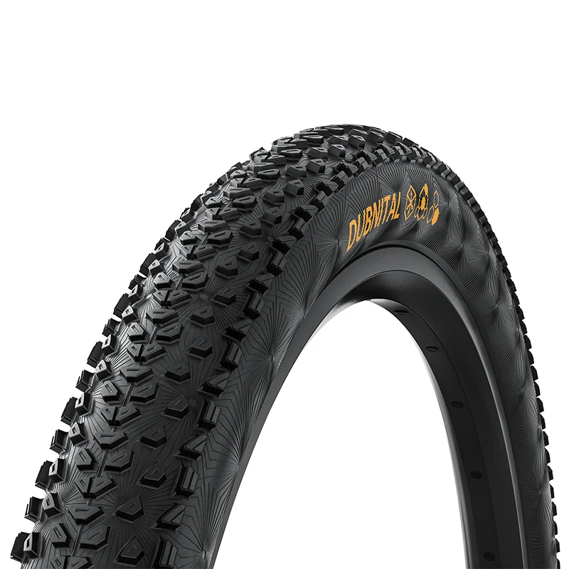 Pneu VTT 27.5 X 2.40 Continental Dubnital Trail Rapid Noir Tubeless Ready Ts (60-584) Terrain Dur Compatible VAE
