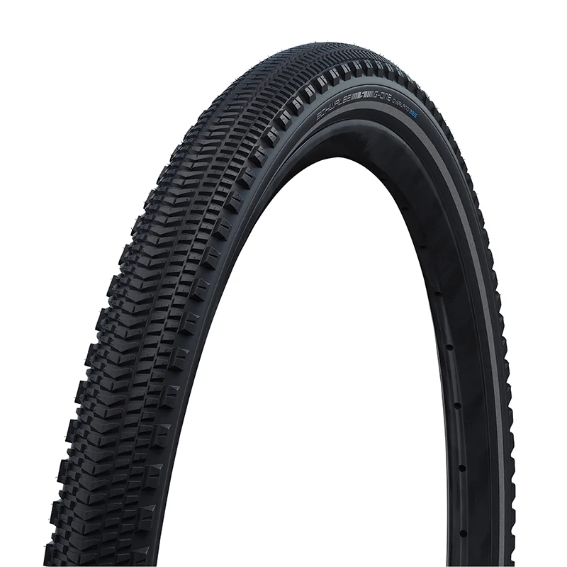Pneu Gravel 700 X 45 Schwalbe G-One Overland Perf Addix Noir Tubeless Ready Ts (45-622) Renfort Raceguard Flanc Reflex Homologué VAE E50