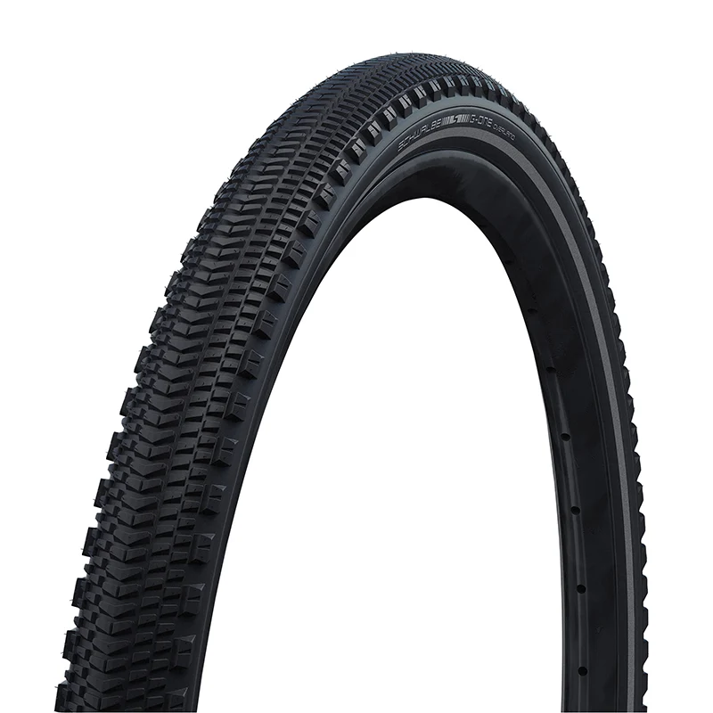 Pneu Gravel 700 X 40 Schwalbe G-One Overland Perf Addix Noir Tubeless Ready Ts (40-622) Renfort Raceguard Flanc Reflex Homologué VAE E50