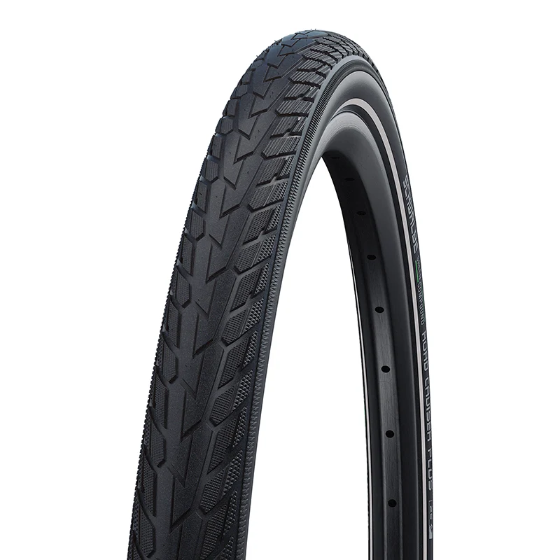 Pneu VTC Urbain 700 X 40 Schwalbe Road Cruiser Plus Hs484 Noir Tr (42-622) Renfort K-Guard Flanc Reflex Compatible VAE