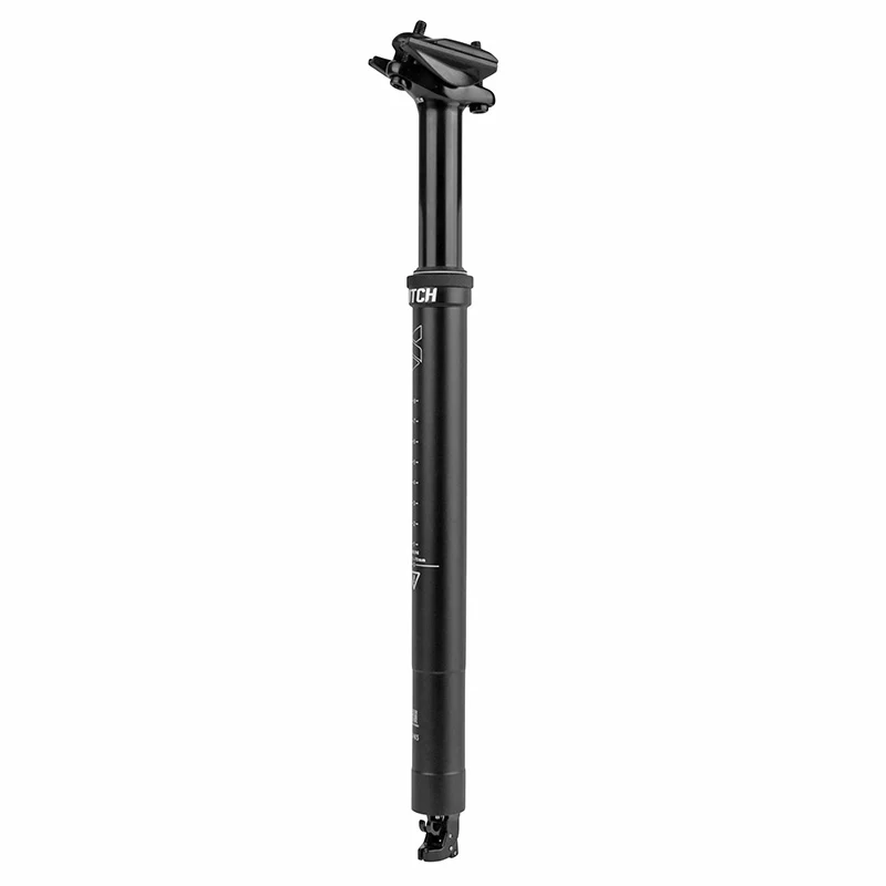 Tige De Selle VTT Télescopique Switch Swl-70 Alu Noir Diam. 27.2 L340 mm (Réglage Par Câble Interne Débattement 70 mm) Fixation Cintre