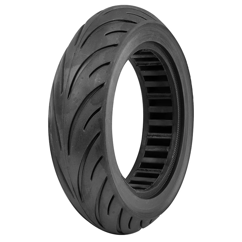 Pneu Trottinette Plein 10 X 2.50 P2R Noir (Segway Ninebot Max G30 Series) (Jante Largeur 45 mm, Diamètre Inter 164 mm, Diamètre Exter 240 mm)