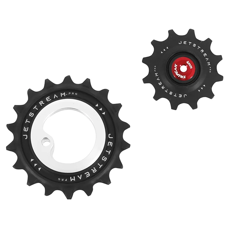 Galet Dérailleur Aopw Tripeak 12-18 Dents Céramique 12X1V. Sram Axs Xplr Red-Force-Rival Argent (Jeu De 2) (Garantie 4 Ans)