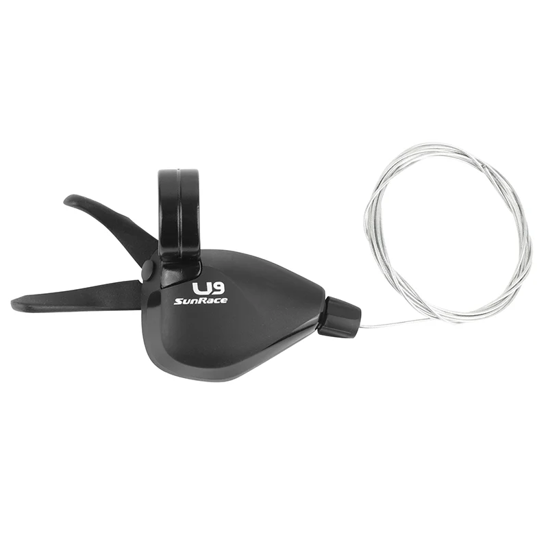 Manette VTT Sunrace Droite Dual Lever Dlu961N Push-Pull U-Series 9V. - Compatible Shimano Cues, Linkglide