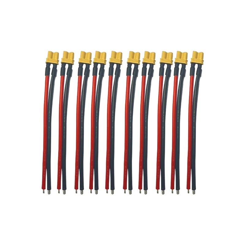 Câble Connecteur XT30 Femelle X10 pcs pour Trottinette Électrique