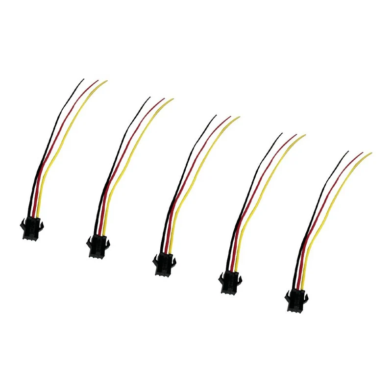 Câble Connecteur Prise JST 3 Pins avec Câble Femelle x5 pour Trottinette Électrique
