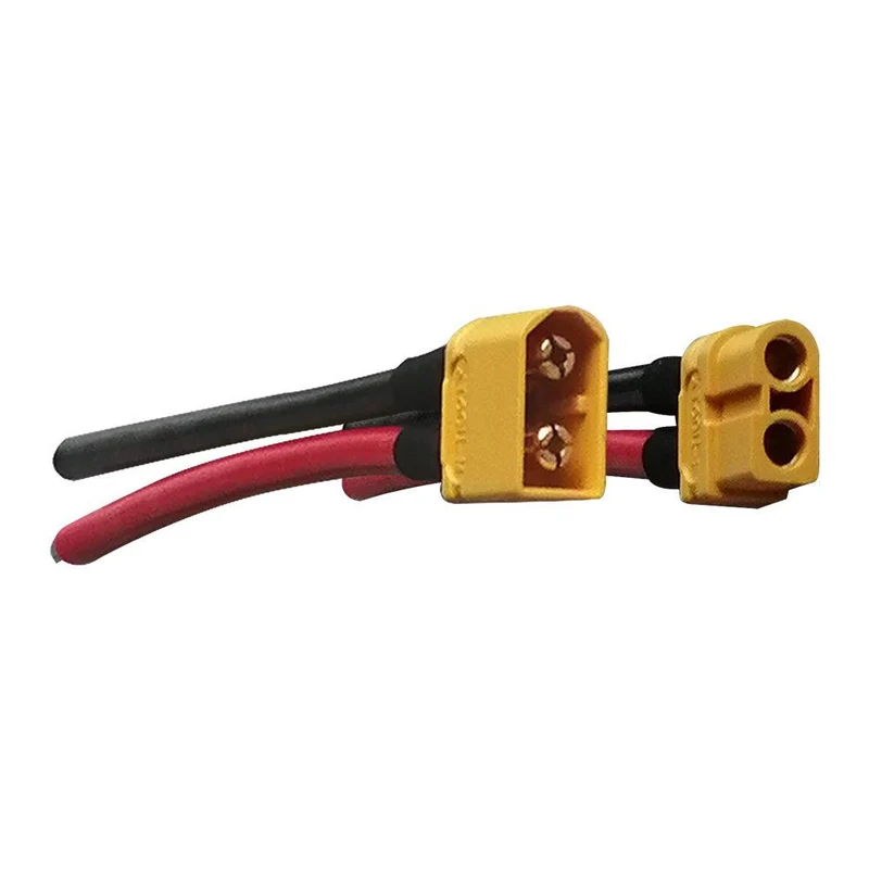 Pack Câble Connecteur XT60 avec Câbles X10 Mâles + X10 Femelles pour Trottinette Électrique