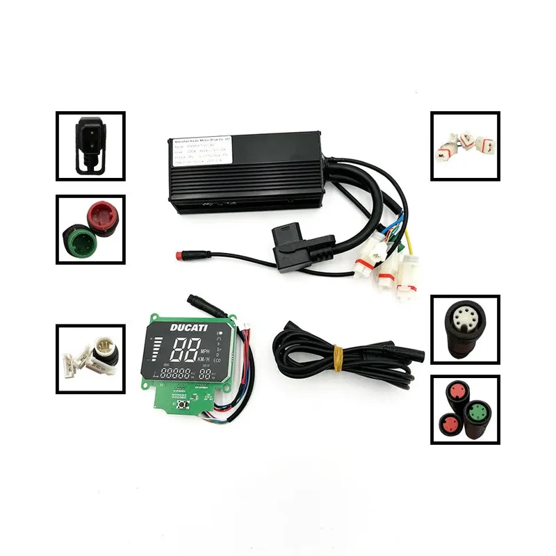 Kit display et controleur Ducati 48V Scrambler E-Cross prise C18
