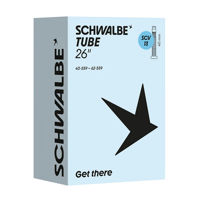 Chambre A Air Vélo 26 X 1.50-2.40 Schwalbe Clik Valve 40 mm (40-62X559) (Scv13)