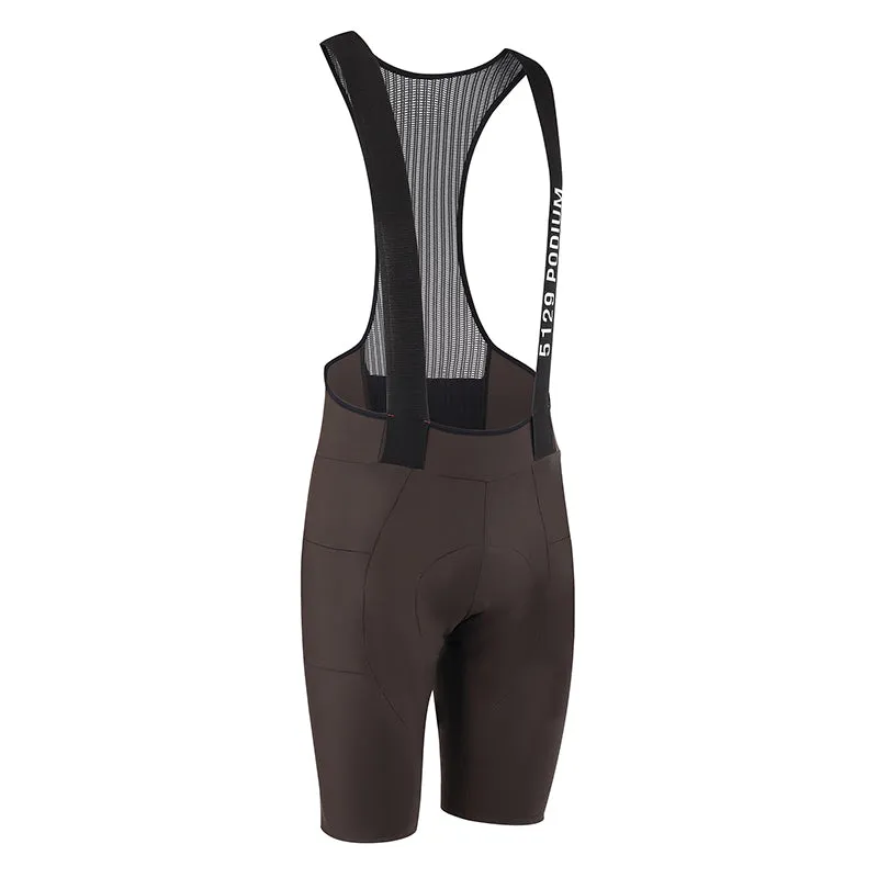 Cuissard Court Gist Bretelles Podium Marron M