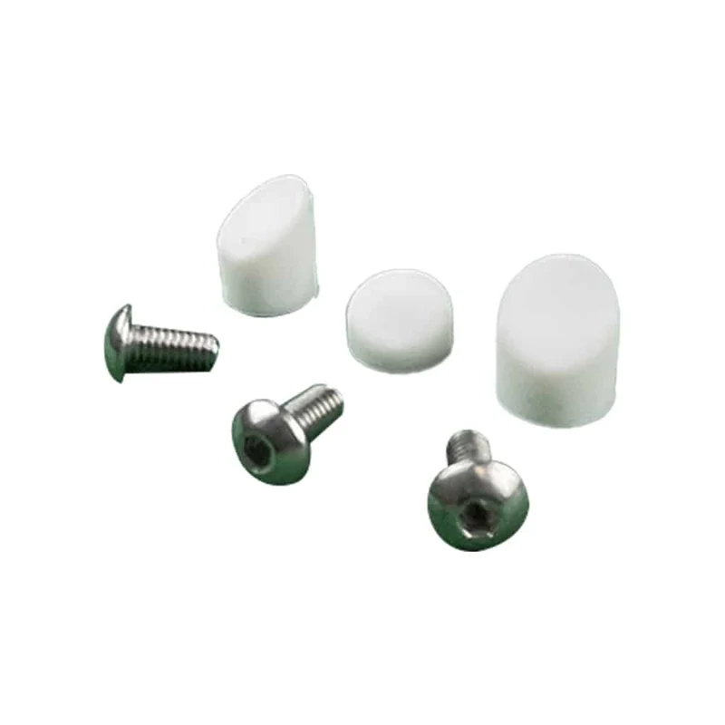 Bouchon Gardes Boue Blanc et 3 Vis Inox pour Trottinette Électrique Xiaomi M365 & Pro