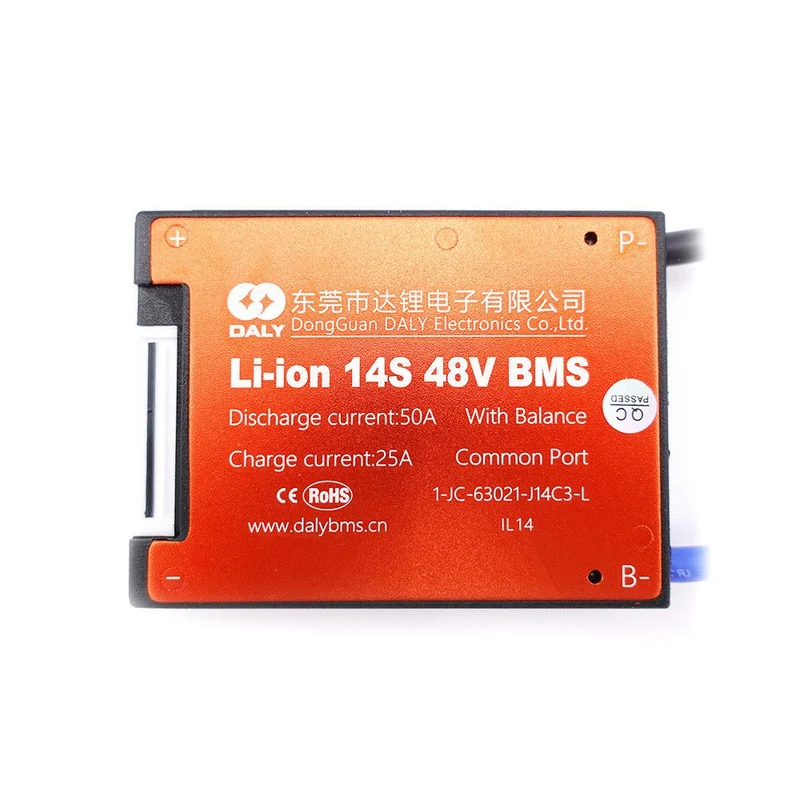BMS Daly 52V 14S 50A pour Trottinette Électrique
