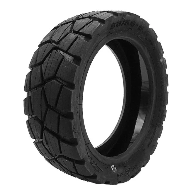 Pneu Tubeless Route 10 Pouces (80/50-6.5) avec Gel Anti Crevaison pour Trottinette Électrique (Dualtron, Weebot, Zero, Speedtrott, Eroz)