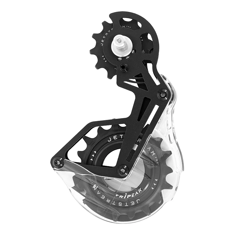 Chape Dérailleur Aero-Wing Opw Tripeak 12-18 Dents 12-11X2V. Shimano 105 11V Rd7100-Rd7000 Noir Aluminium (Garantie 4 Ans)