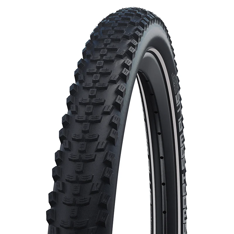 Pneu VTT - VAE 27.5 X 2.25 Schwalbe Smart Sam Plus Addix Noir Tr (57-584) (650B) Flanc Reflex Double Defense Renfort Greenguard Homologué VAE E50