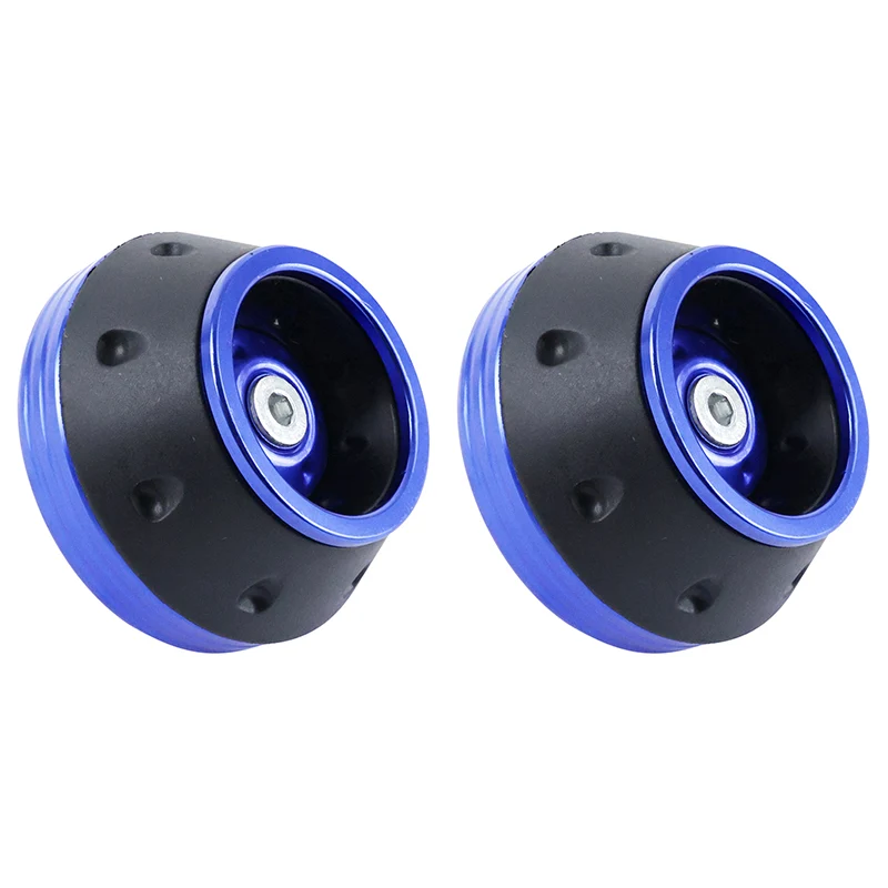 Écrou Protection Antichute Fixation Moyeu Pour Trottinette Métal Bleu