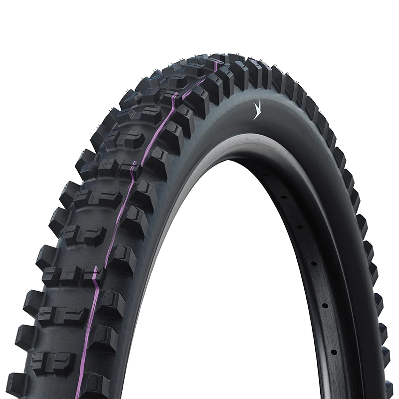 Pneu VTT Gravity - VAE 29 X 2.50 Schwalbe Shredda Rear-Arrière Radial Noir Ts (63-622) Tubeless Ready Homologué VAE E50