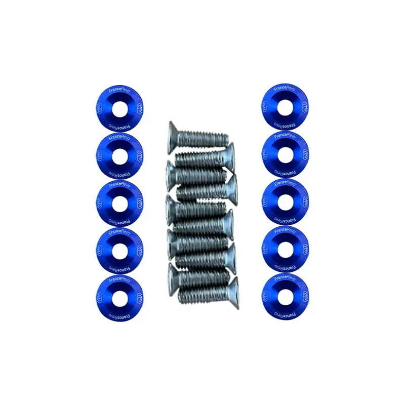 Rondelles de deck x10 (8 couleurs) (Bleu)