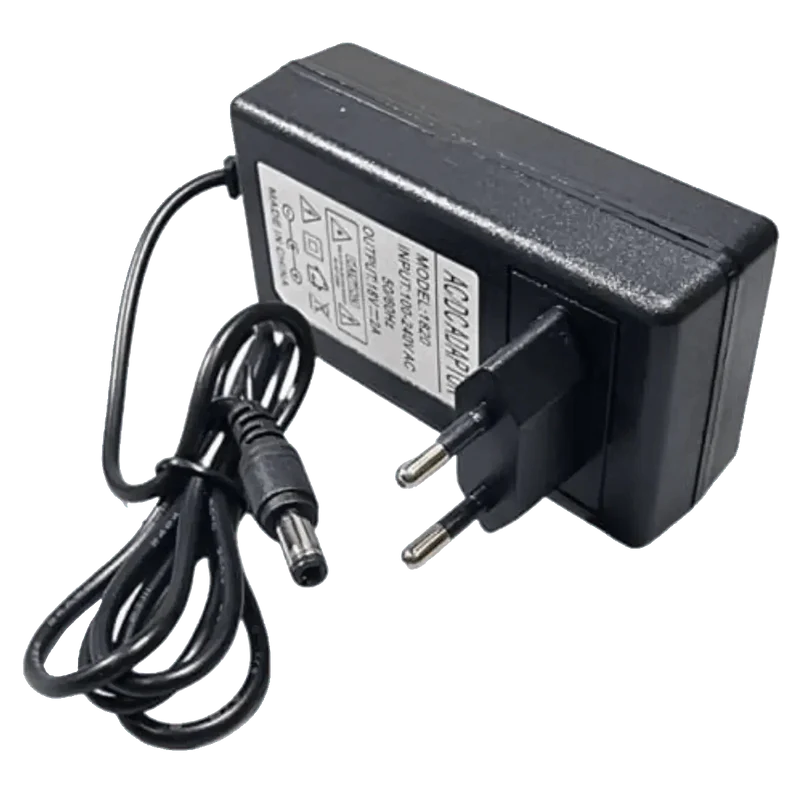 Alimentation 18 V 2 A AC/DC 36 W avec fiche 5,5 × 2,5 mm