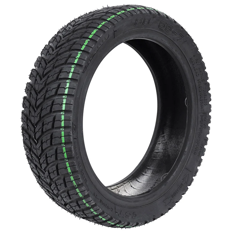 Pneu Trottinette Tubeless Cross 80-55-7 Noir