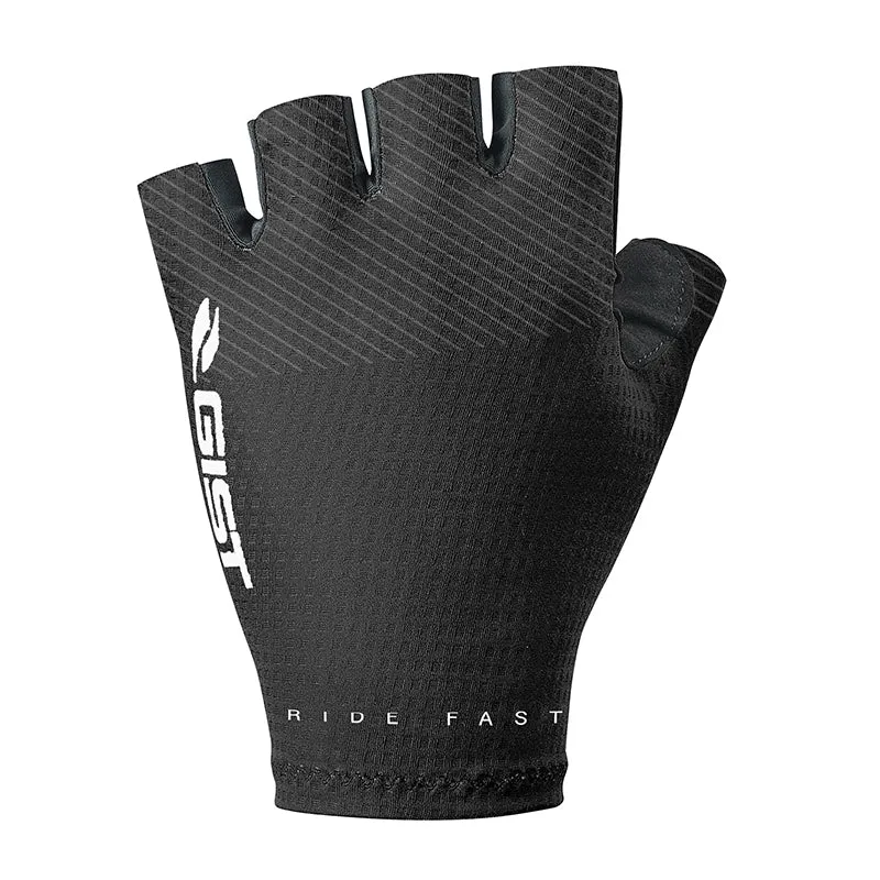 Gants Vélo Court Gist Race Été Noir XL (Paire Sur Carte) Sans Velcro