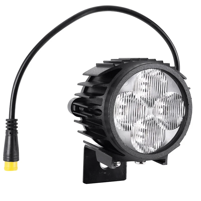 Éclairage-Phare Pour Trottinette A LED Compatible Kukirin G2 Master - Smartgyro Ryder Noir
