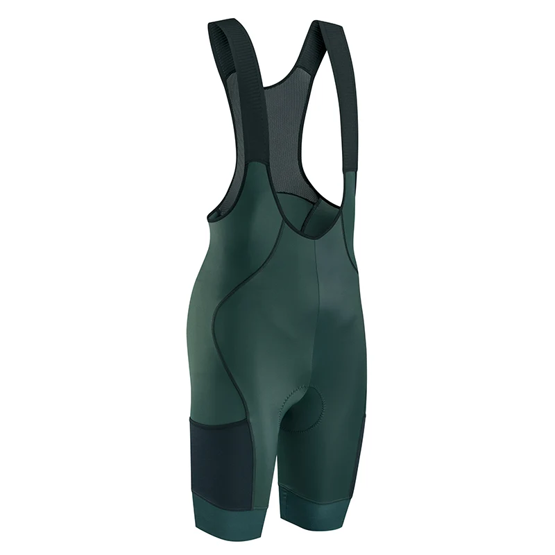 Cuissard Court Gist Bretelles Ride Discover Fond Hd Ergonomique Vert Bords Noir XL