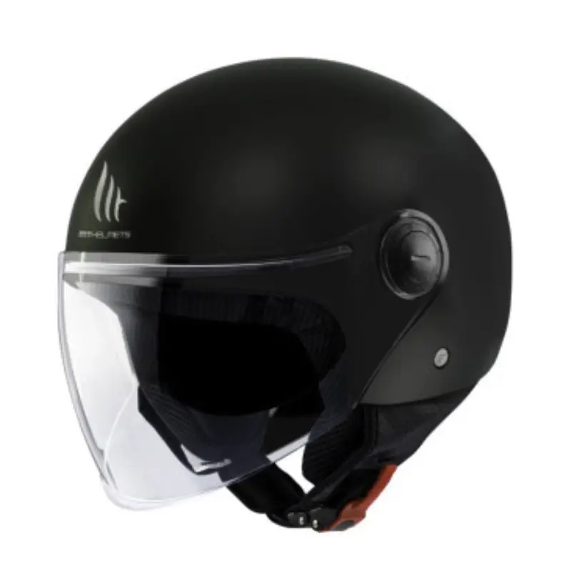 CASQUE JET MT STREET UNI NOIR MAT