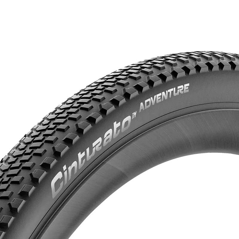 Pneu Gravel 700 X 45 Pirelli Cinturato Adventure Noir Tubeless Ready Ts (45-622)