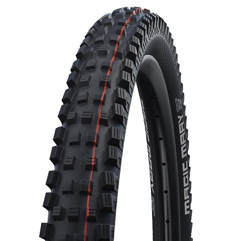 Pneu VTT Gravity 27.5 X 2.50 Schwalbe Magic Mary Radial Gravity Soft Noir Tubeless Ready Ts (63-584) Compatible VAE