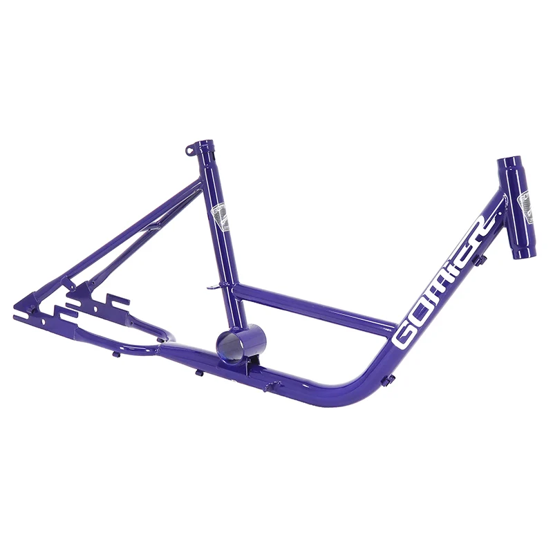Cadre Nu Pour Tricycle Gomier Colori Bleu