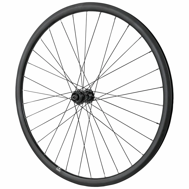 Roue Gravel - Route Disque Blocage 700 Pulse 19 Double Paroi Avant Moyeu Velox Road Centerlock Tubeless Ready Noir Jante 19C 32 Rayons -Poids Max 130 Kg-