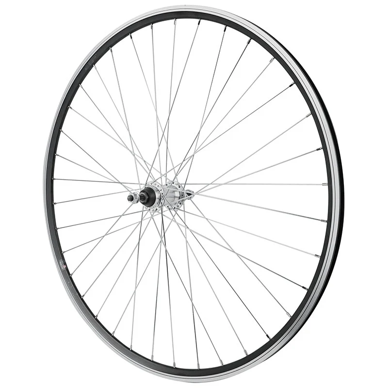 Roue Route Patin Blocage 700 Mach1 Cfx Noir Arrière Moyeu Alu Roue Libre 1V Jante 13C 36 Rayons Galva -Poids Max 110 Kg-