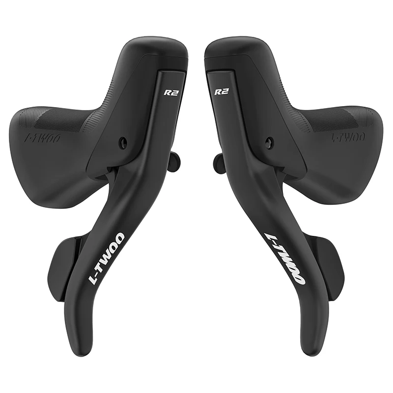 Levier-Manette Route Patin Ltwoo 2 X 7V. Noir Compatible Shimano (Paire)