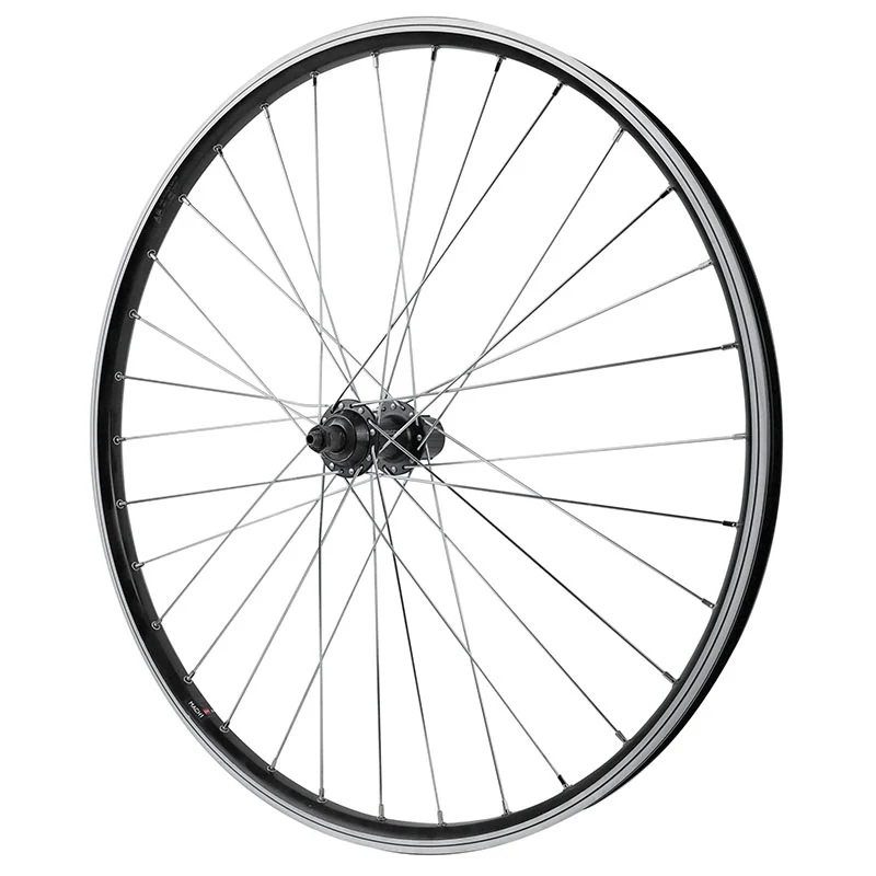 Roue VTT Patin Blocage 26" M670 Combo Plus Arrière Noir Moyeu Shimano Qc300 10-9-8V Compatible 11-10-9V Jante 21C 32 Rayons -Poids Max 150 Kg-