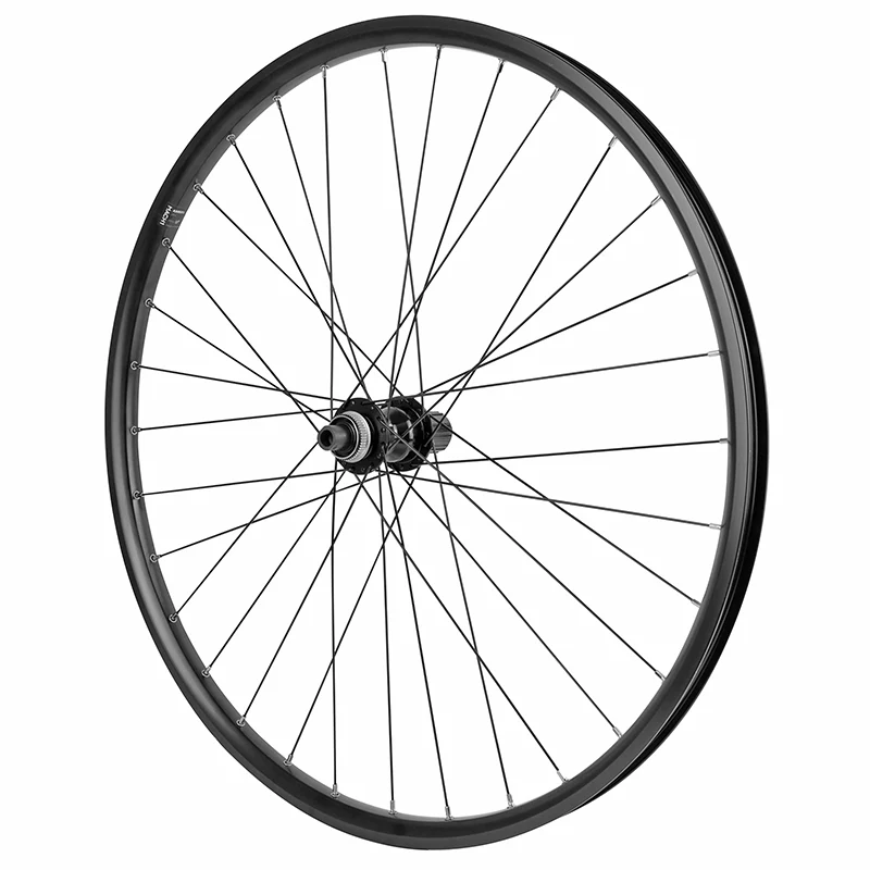 Roue VTC - Cargo - VAE - E-Bike - Longtail Centerlock Axe Traversant 700 X 35 - 28" Kargo L Moyeu Shimano Tc500 Arrière Noir Cassette 11-10-9V Jante 25C 32 Rayons -Poids Max 225 Kg-