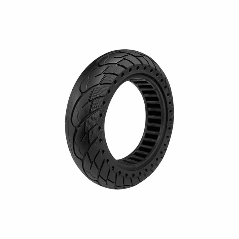 Pneu Plein 10 Pouces (2,50-6,5) Increvable pour Trottinette Électrique Ninebot G30 Max