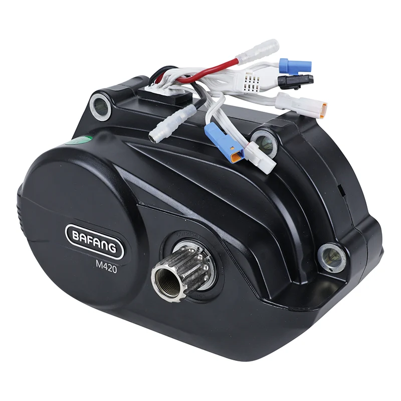 Moteur Central VAE Bafang M420 Uart Pour 700C Avec Capteur Vitesse Et Couple Intégré 36V 250W 80Nm - Vitesse 25Km-H (mm G332.250) -Moteur Reconditionne- - 6611010500001
