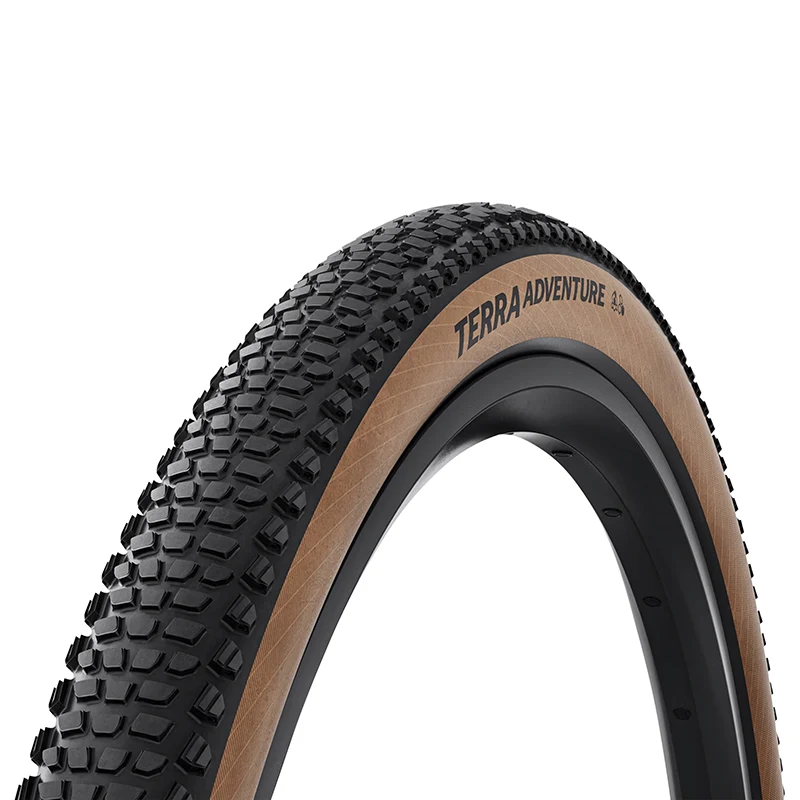 Pneu Gravel 700 X 55 Continental Terra Adventure Noir Tubeless Ready Ts (50-622) Compatible VAE Et VTT En 29X2.20