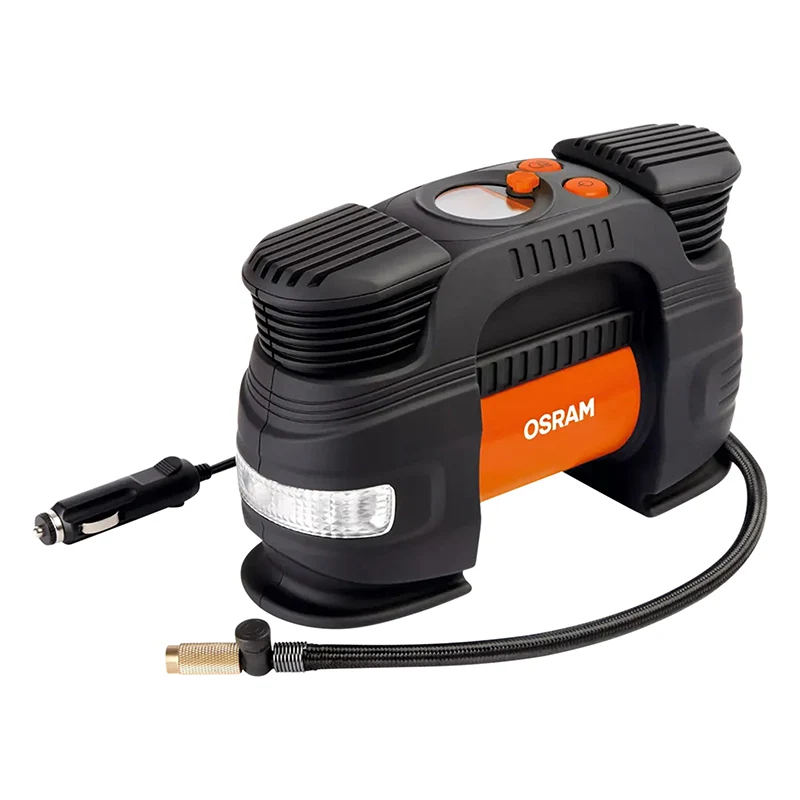 Compresseur-Gonfleur-Pompe Universel Tyre Inflate 830 (12V, 180W) (Ecran LED Retro-Eclaire) (Debit 40-43 L-Min) -Osram-