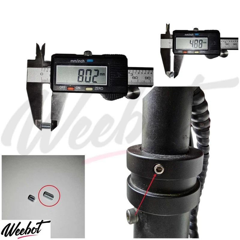 Vis Sans Tête (Pack 10) pour Trottinette Electrique Weebot Zephyr (Potence)