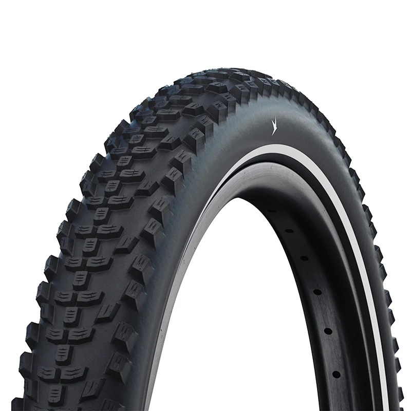 Pneu Cargo 20 X 2.35 Schwalbe Smart Sam Noir Tr (60-406) Flanc Reflex Homologué VAE E50 (Poids Max 125 Kg)