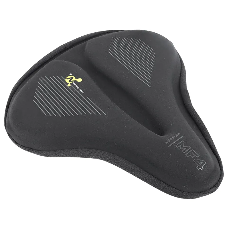 Couvre Selle Vélo Newton Gel Memoire De Forme Noir (276X263 mm)