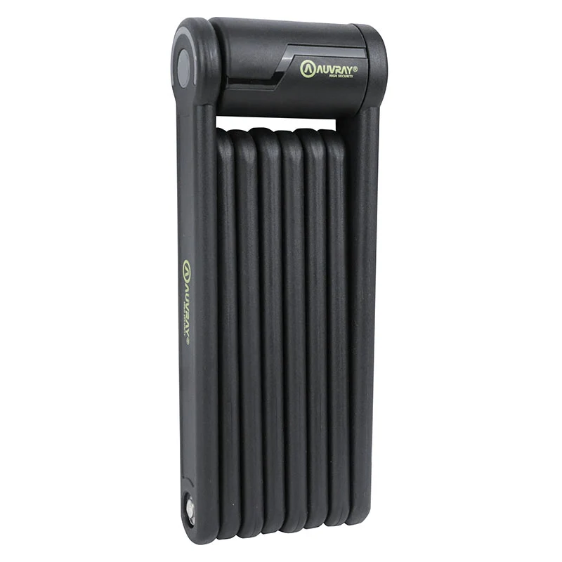 Antivol Vélo Pliable-Pliant Auvray Acl110 Articule 110 cm Noir + Support Niveau Sécurité 6-10