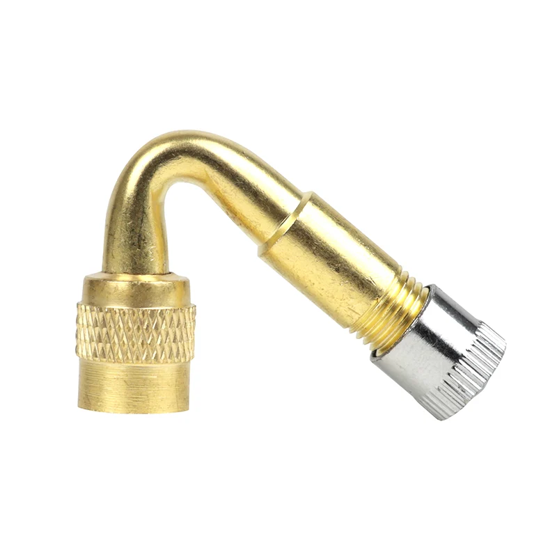 Prolongateur De Valve-Raccord De Pompe Pour Trottinette Électrique Alu Vs Coudé 45° (Vendu A L'Unite)